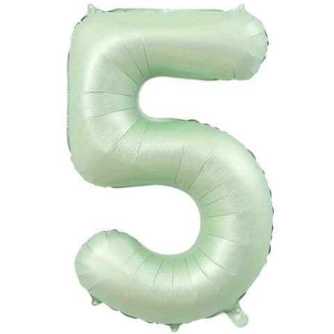 Balon broj 5 - 34”, Zelena — Boom Baloni Podgorica