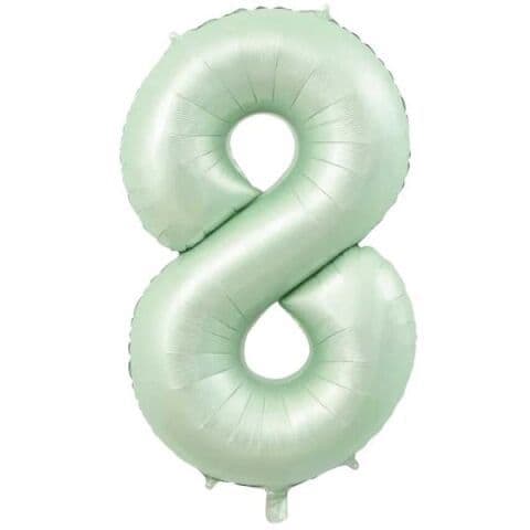 Balon broj 8 - 34”, Zelena — Boom Baloni Podgorica