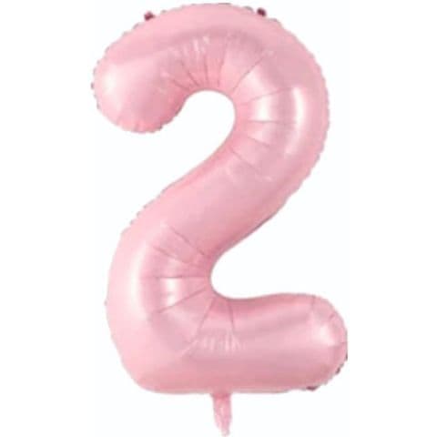 Balon broj 2 - 34”, Roza — Boom Baloni Podgorica