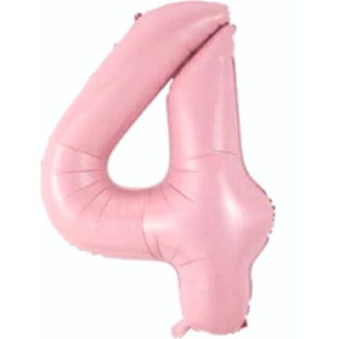 Balon broj 4 - 34”, Roza — Boom Baloni Podgorica