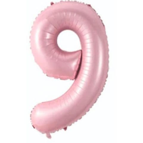 Balon broj 9 - 34”, Roza — Boom Baloni Podgorica