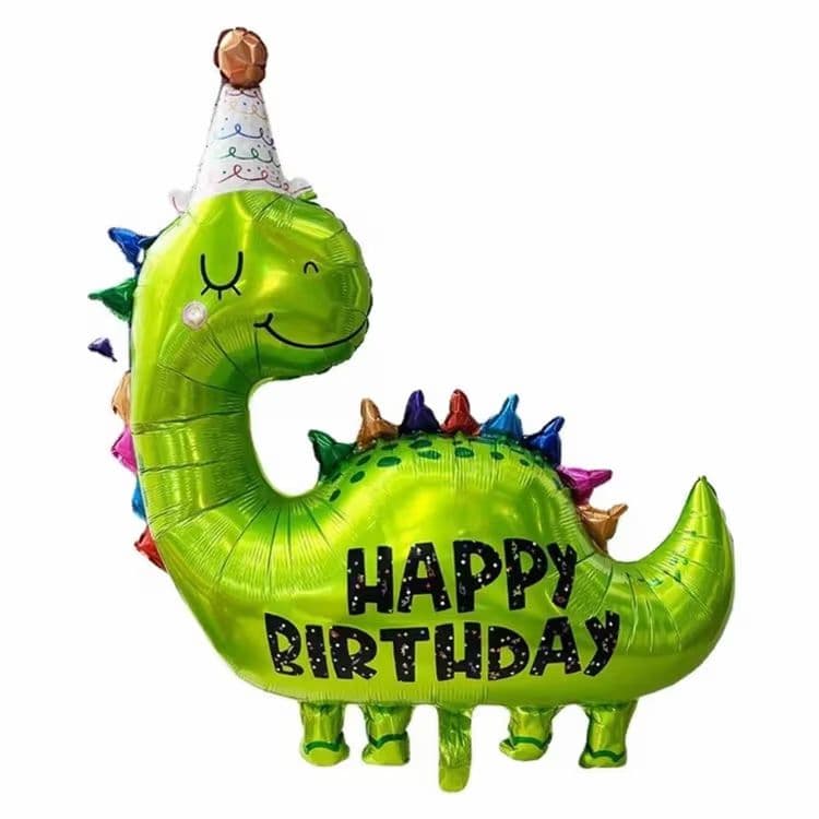 Balon - Dinosaurus, Srećan Rodjendan — Boom Baloni Podgorica